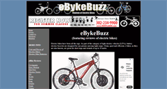 Desktop Screenshot of ebykebuzz.com